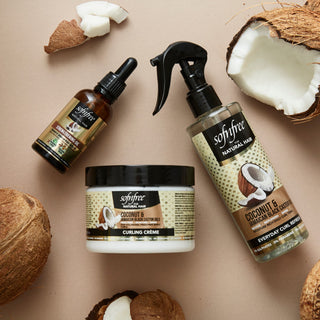 coconut oil and jamaican black castor oil collection